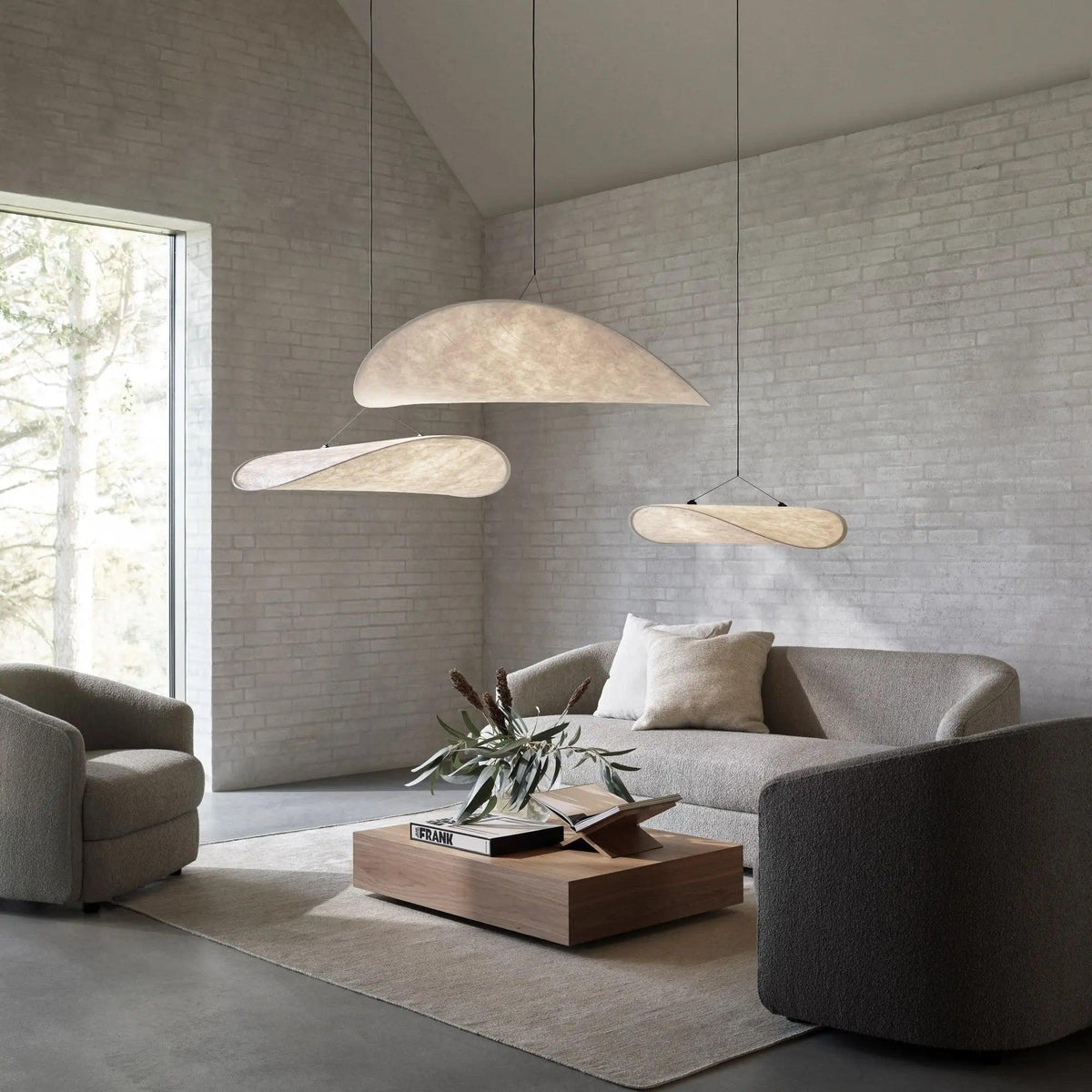 Tense Tyvek Pendant Lamp Position 145