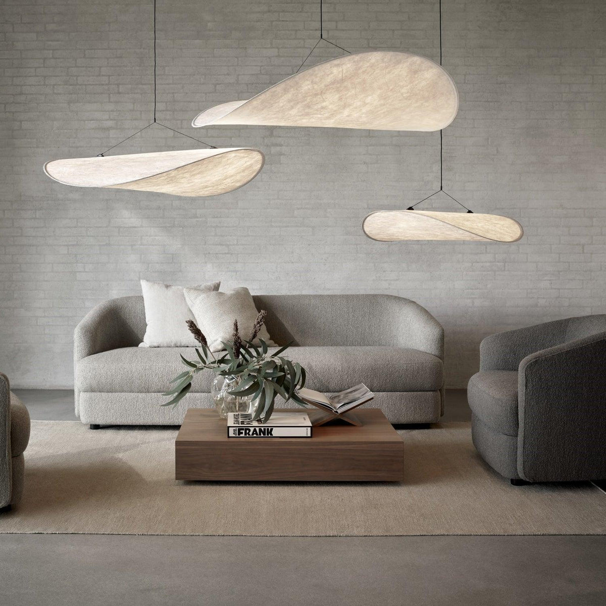 Tense Tyvek Pendant Lamp Position 143