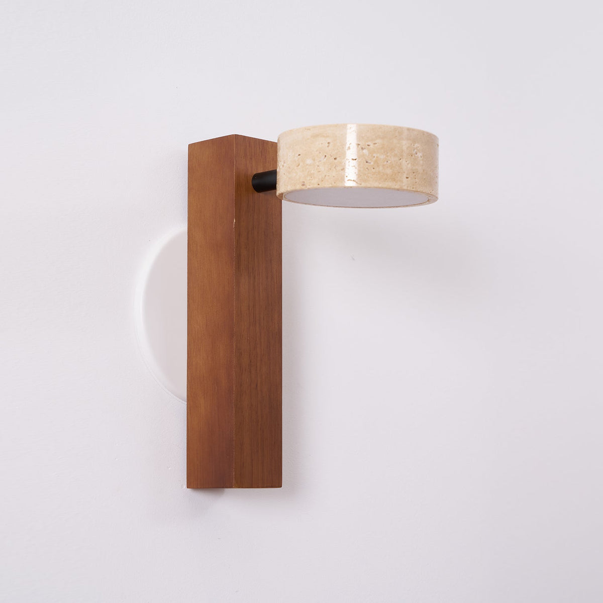 Travertine Beam Wall Lamp, Adjustable LED