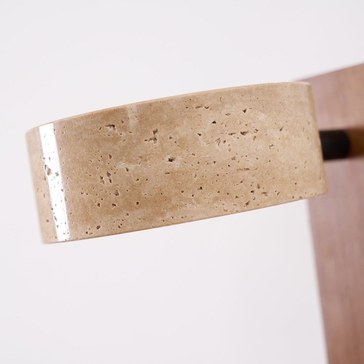 Travertine Beam Wall Lamp, Adjustable LED