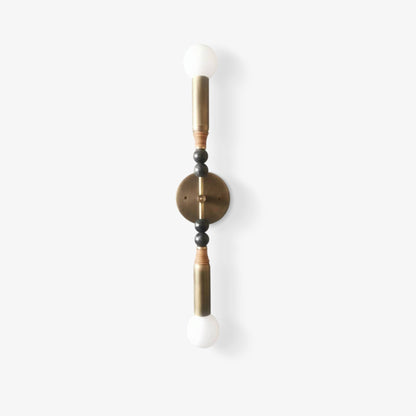 Marble Accent Wall Lamp with Adjustable Brightness