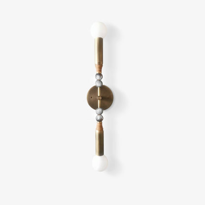 Marble Accent Wall Lamp with Adjustable Brightness