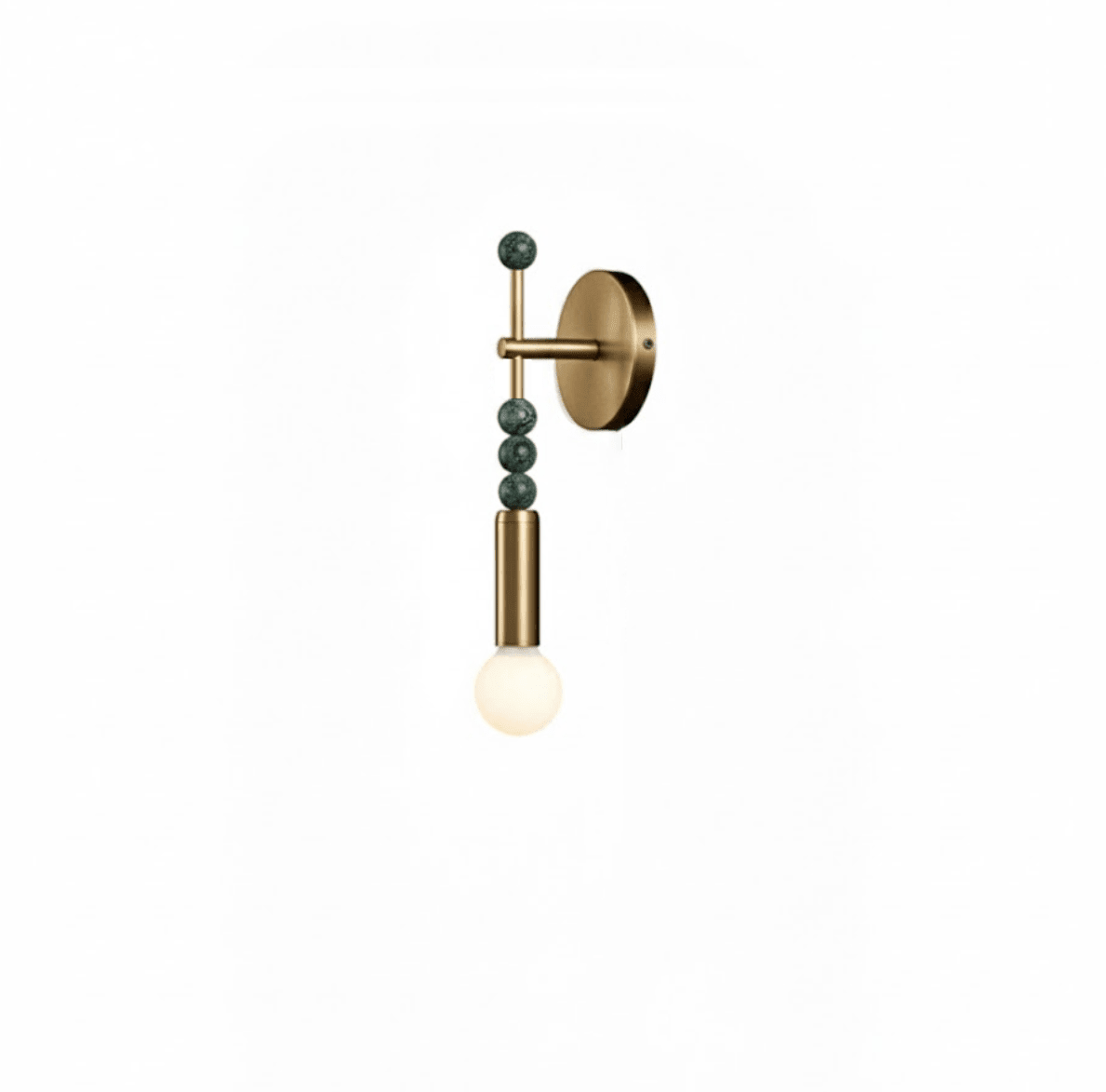 Marble Accent Wall Lamp with Adjustable Brightness