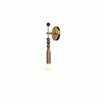 Marble Accent Wall Lamp with Adjustable Brightness