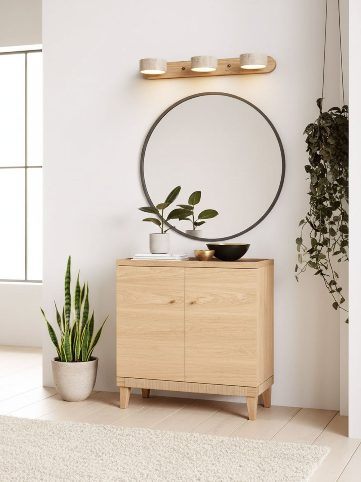 Travertine Duo Wall Light - Vakkerlight