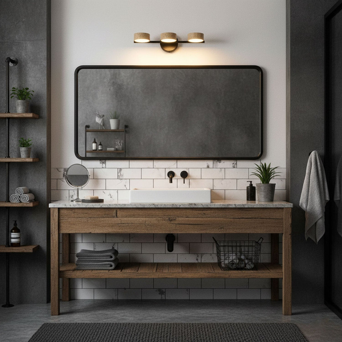 Beam LED Vanity Light, Dimmable