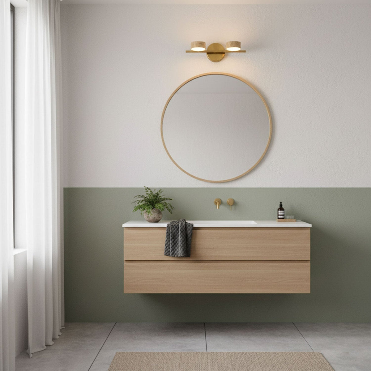 Beam LED Vanity Light, Dimmable