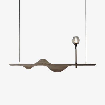 Tsunami Wave Chandelier with Adjustable Brightness — detail view