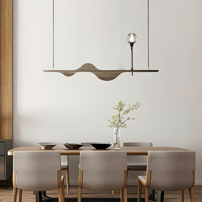Tsunami Wave Chandelier with Adjustable Brightness — alternate angle