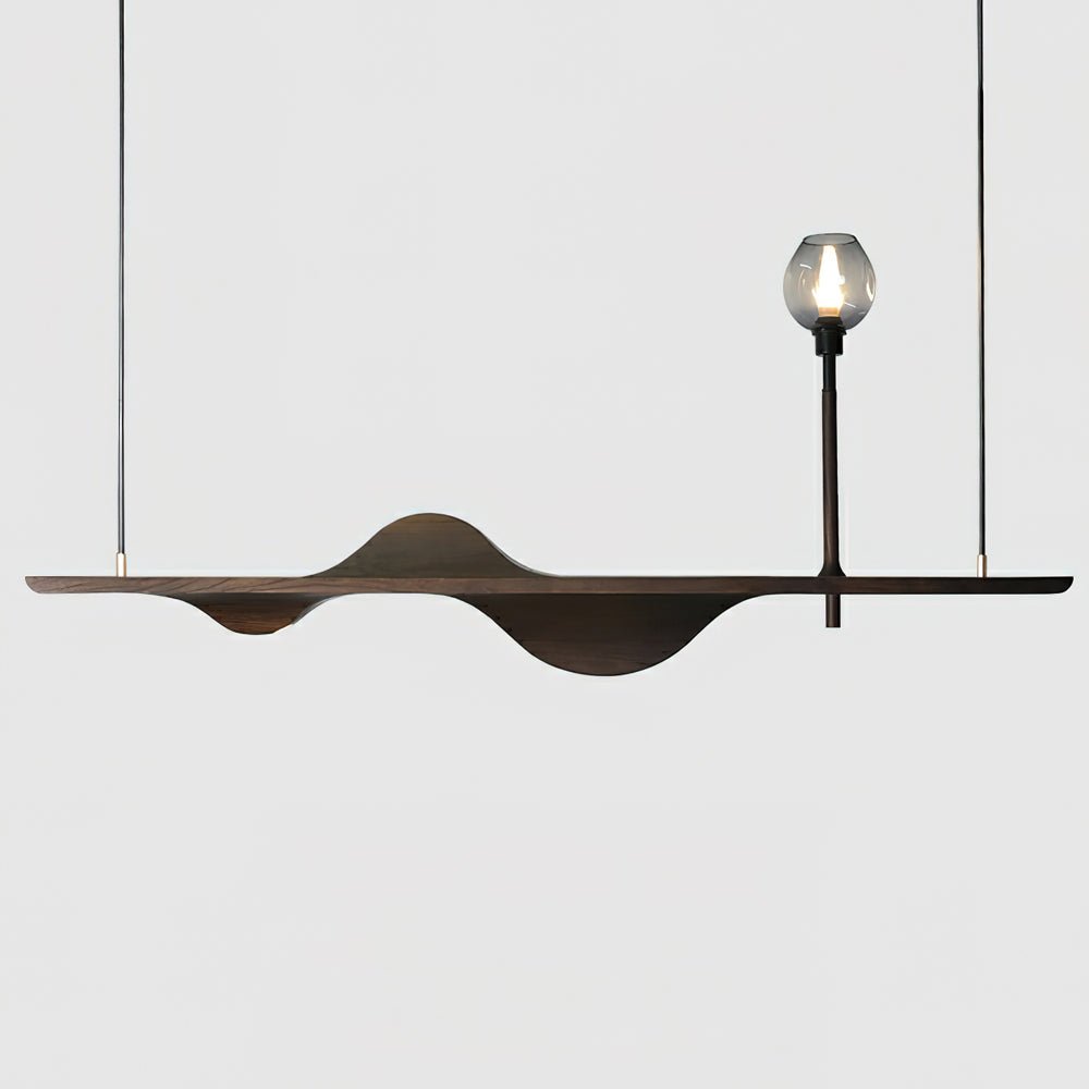 Tsunami Wave Chandelier with Adjustable Brightness — front view