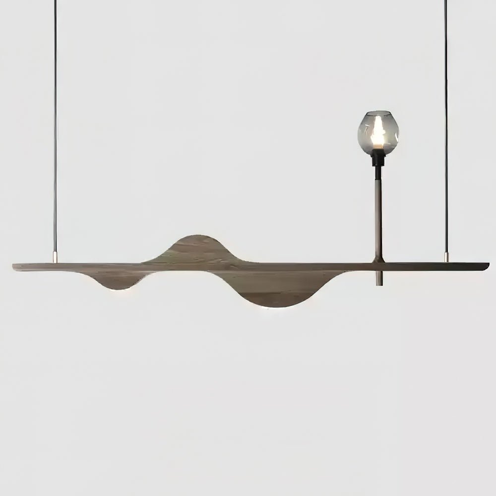 Tsunami Wave Chandelier with Adjustable Brightness — side view