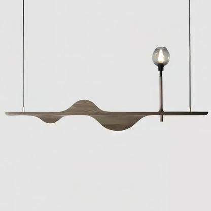 Tsunami Wave Chandelier with Adjustable Brightness — side view