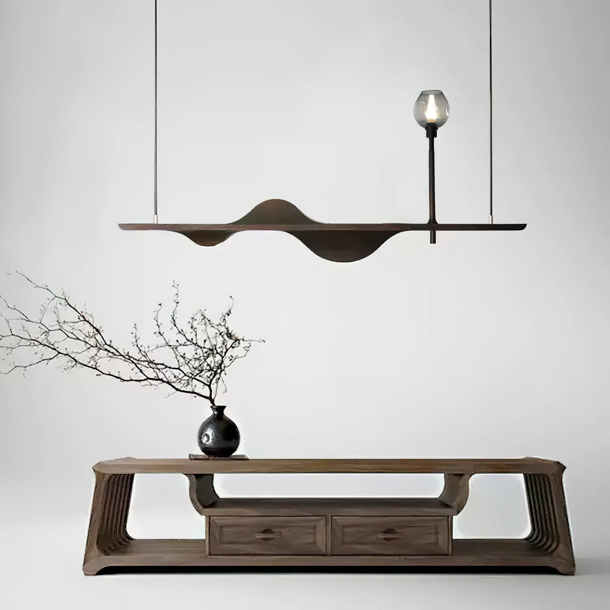 Tsunami Wave Chandelier with Adjustable Brightness