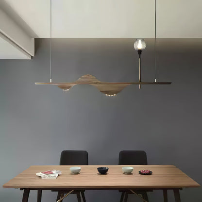 Tsunami Wave Chandelier with Adjustable Brightness — lifestyle view