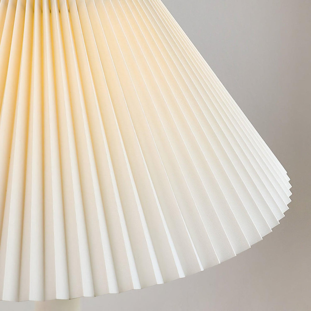 Twisted Pleated Floor Lamp, Soft Ambient Light