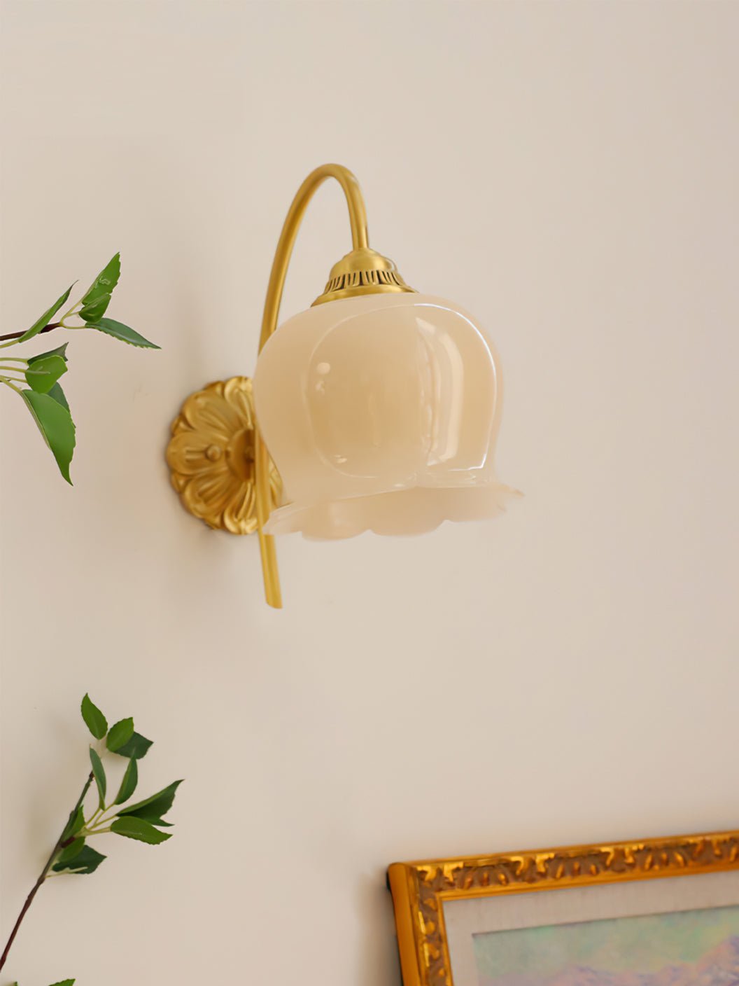 Flower Wall Lamp with Adjustable Brightness