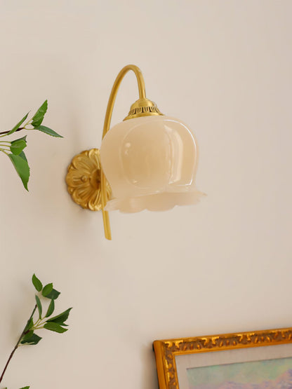 Flower Wall Lamp with Adjustable Brightness