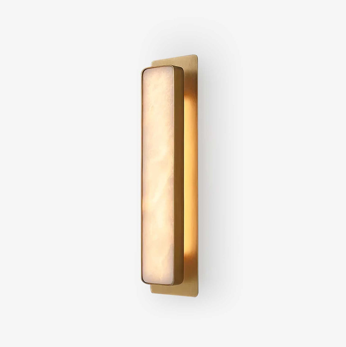 Alabaster Wall Light with Soft Ambient Glow — detail view