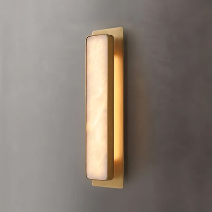 Alabaster Wall Light with Soft Ambient Glow