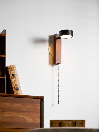 Stone Wall Sconce with Adjustable Brightness