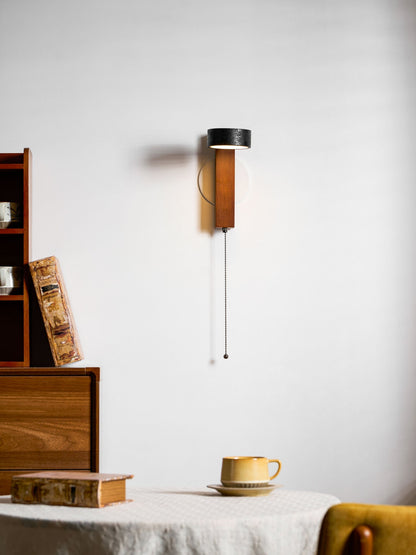 Stone Wall Sconce with Adjustable Brightness