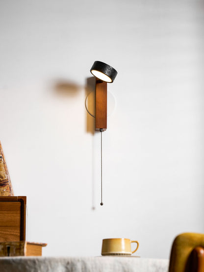 Stone Wall Sconce with Adjustable Brightness