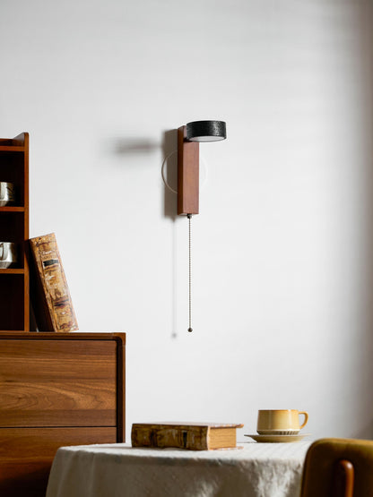 Stone Wall Sconce with Adjustable Brightness