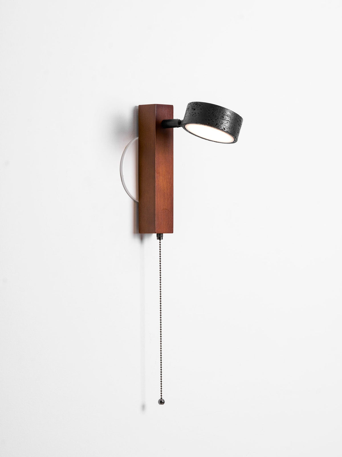Stone Wall Sconce with Adjustable Brightness