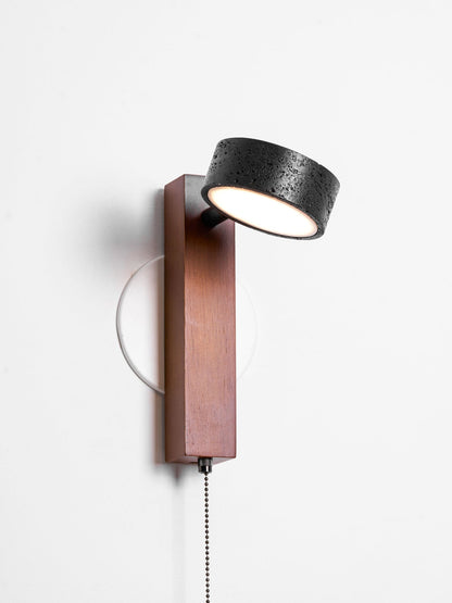 Stone Wall Sconce with Adjustable Brightness