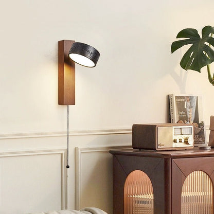 Stone Wall Sconce with Adjustable Brightness