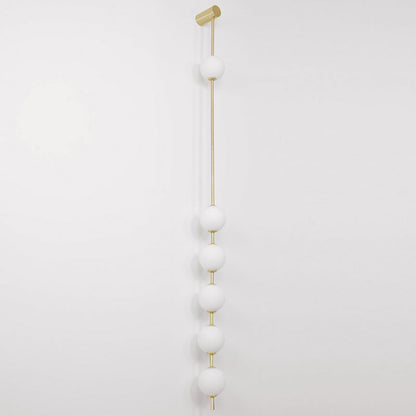 Vertical Balls Wall Lamp with Adjustable Brightness