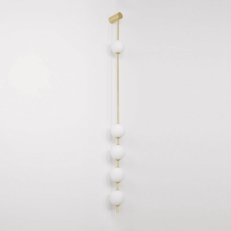 Vertical Balls Wall Lamp with Adjustable Brightness
