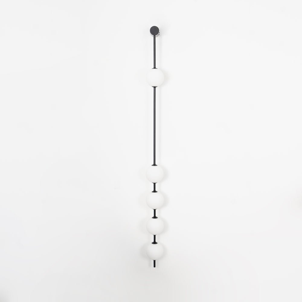 Vertical Balls Wall Lamp with Adjustable Brightness