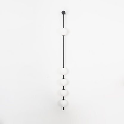 Vertical Balls Wall Lamp with Adjustable Brightness