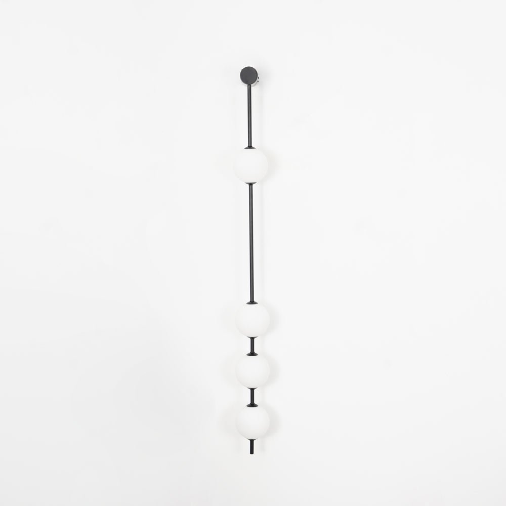Vertical Balls Wall Lamp with Adjustable Brightness — lifestyle view