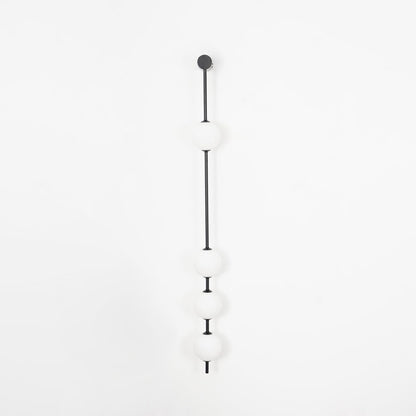 Vertical Balls Wall Lamp with Adjustable Brightness — lifestyle view