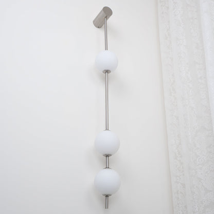 Vertical Balls Wall Lamp with Adjustable Brightness