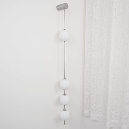 Vertical Balls Wall Lamp with Adjustable Brightness
