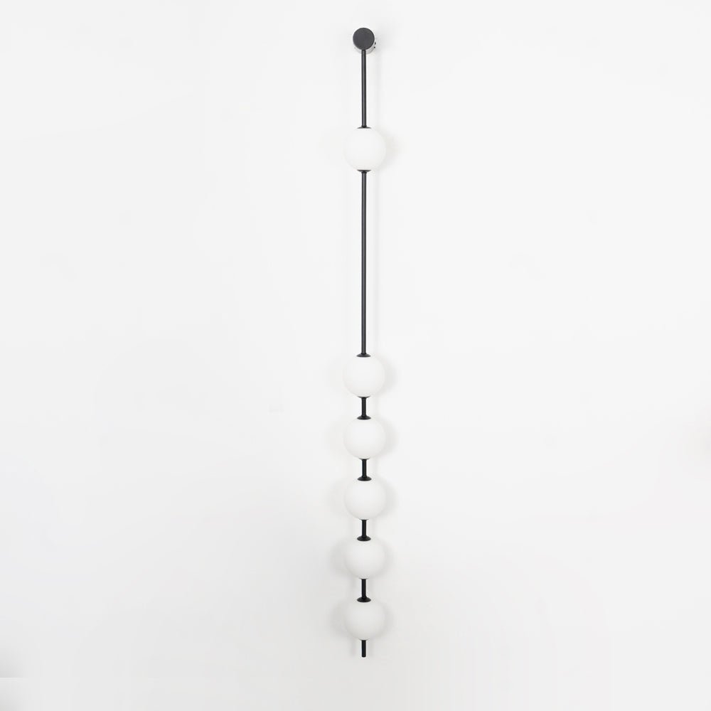 Vertical Balls Wall Lamp with Adjustable Brightness