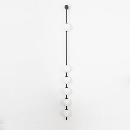 Vertical Balls Wall Lamp with Adjustable Brightness