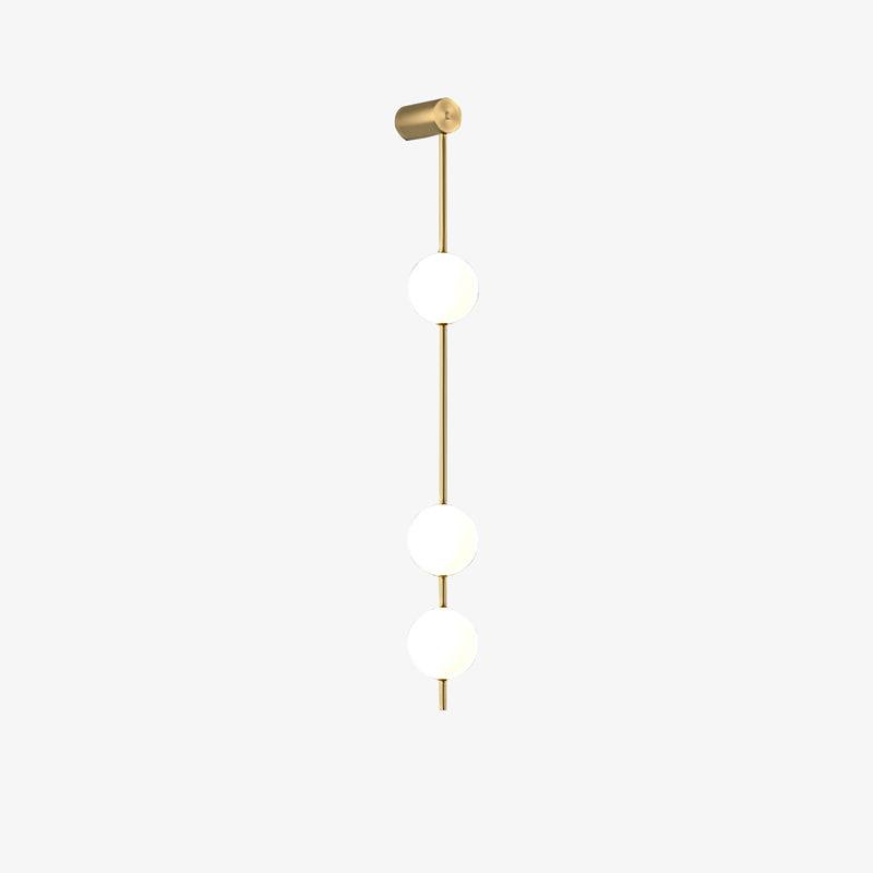 Vertical Balls Wall Lamp with Adjustable Brightness
