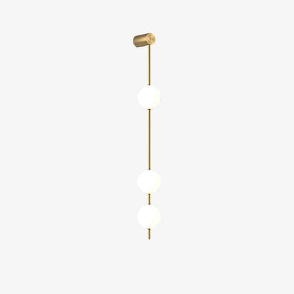 Vertical Balls Wall Lamp with Adjustable Brightness
