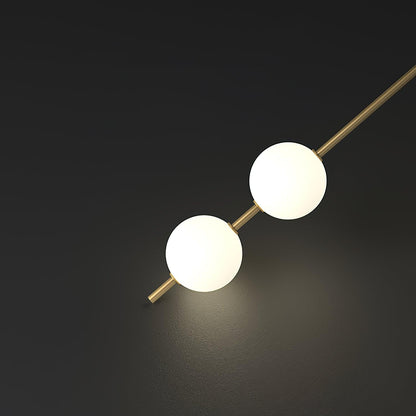 Vertical Balls Wall Lamp with Adjustable Brightness