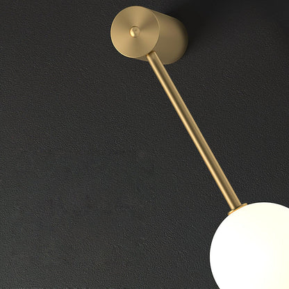 Vertical Balls Wall Lamp with Adjustable Brightness