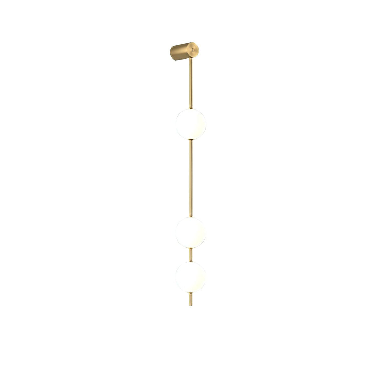 Vertical Balls Wall Lamp with Adjustable Brightness