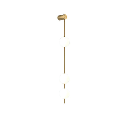 Vertical Balls Wall Lamp with Adjustable Brightness