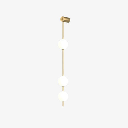 Vertical Balls Wall Lamp with Adjustable Brightness