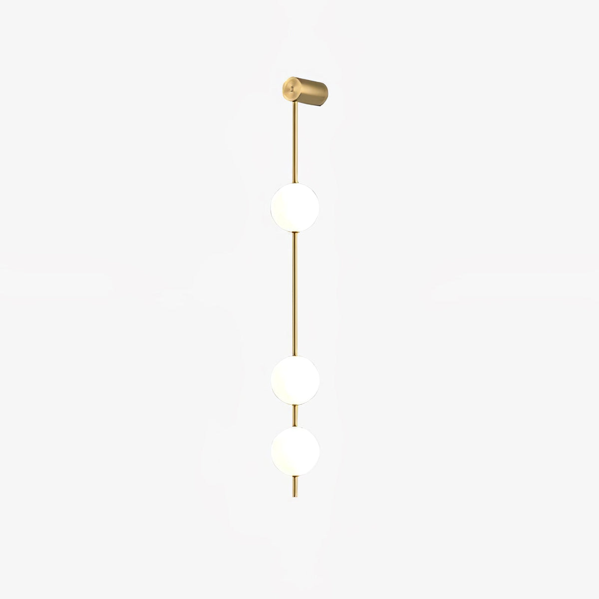Vertical Balls Wall Lamp with Adjustable Brightness