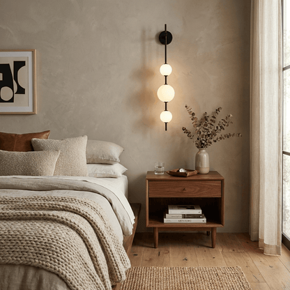 Vertical Globe Wall Lamp, Energy Saving