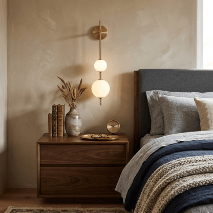 Vertical Globe Wall Lamp, Energy Saving